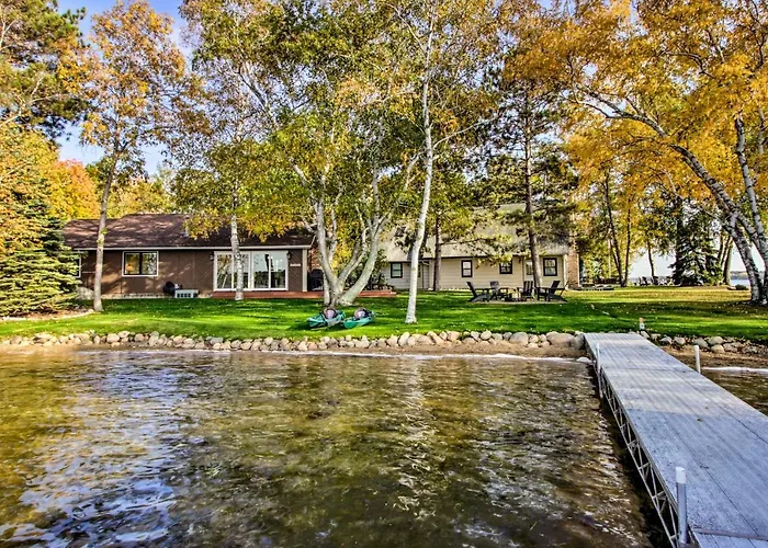 Pelican Lake Getaway On Stunning Peninsula! Pequot Lakes