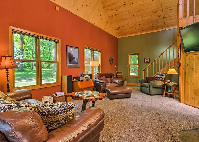 Waterfront Cabin On Trout Lake W/ Private Dock! Grand Rapids